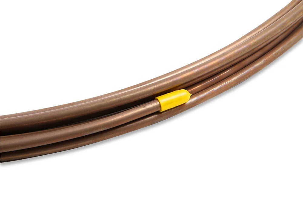 Earl's Performance Easy Form Copper/Nickel Alloy Tubing, 3/16" Diameter, 25' Coil NC631625ERL - Detail View