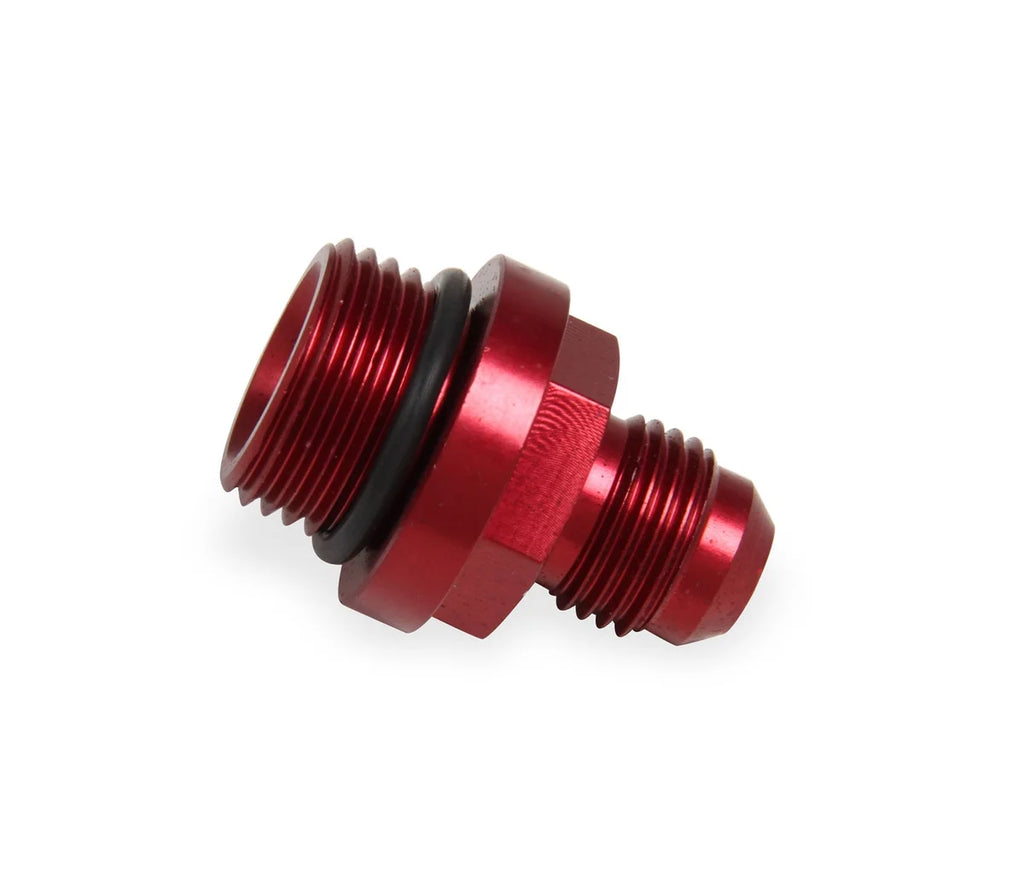 Earl's Performance Fuel Bowl Adapter -6 AN Male to 3/4"-16 Male Red 991959ERL