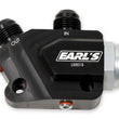 Load image into Gallery viewer, Earl's Performance LS Side Mount Oil Cooler Adapter w/ 212 degree thermostat LS0013ERL - Main Product View