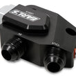 Load image into Gallery viewer, Earl's Performance LS Side Mount Oil Cooler Adapter w/ 212 degree thermostat LS0013ERL - Back View