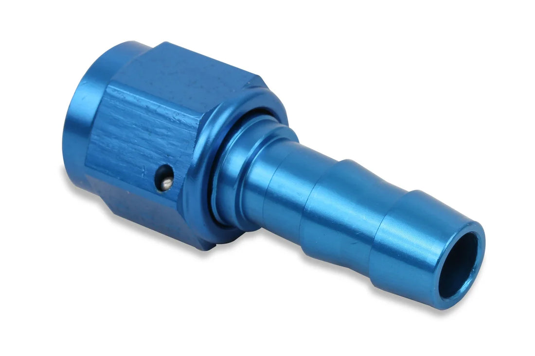 Earl's Performance Lightweight Direct Replacement for Brass Push Lock Type Hose Ends. 700167ERL - Back View