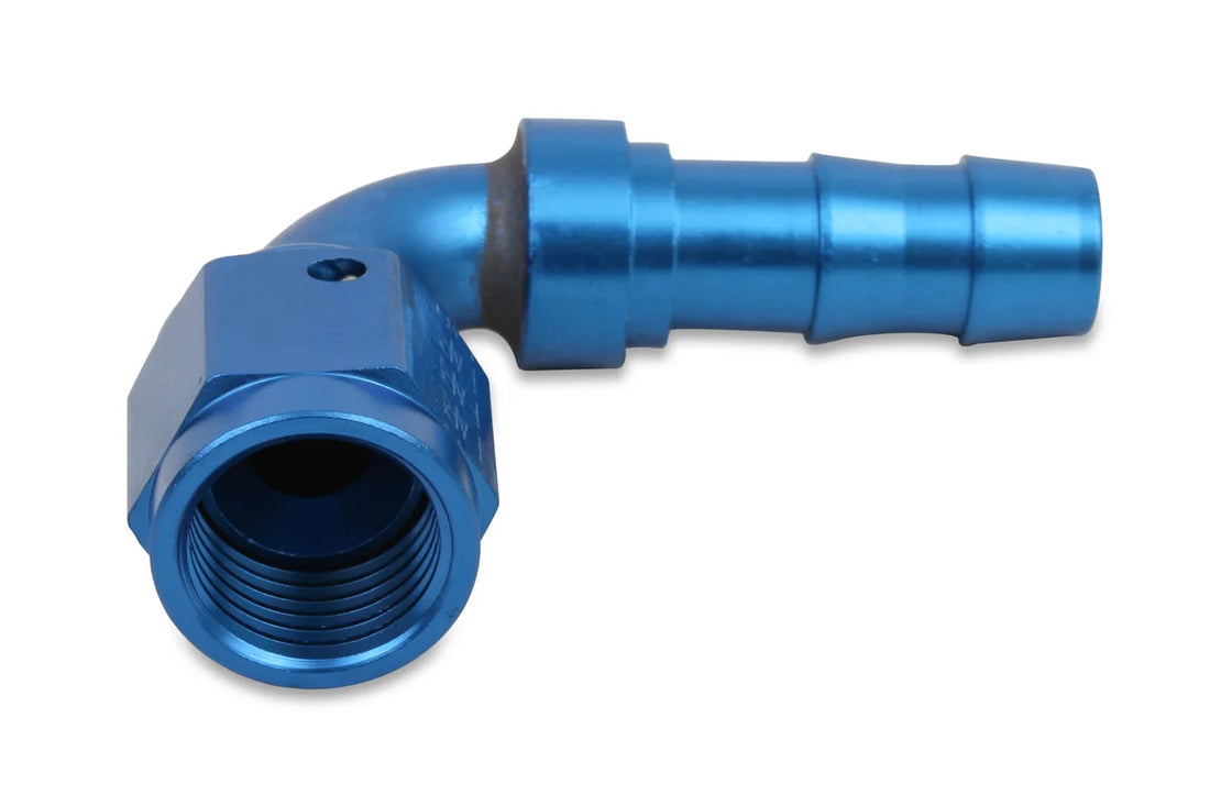 Earl's Performance Lightweight Direct Replacement for Brass Push Lock Type Hose Ends. 709109ERL - Installation View