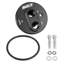 Load image into Gallery viewer, Earl's Performance Oil Filter Adapter Billet Aluminum 1579ERL fits 1968-2000 Chevy V8
