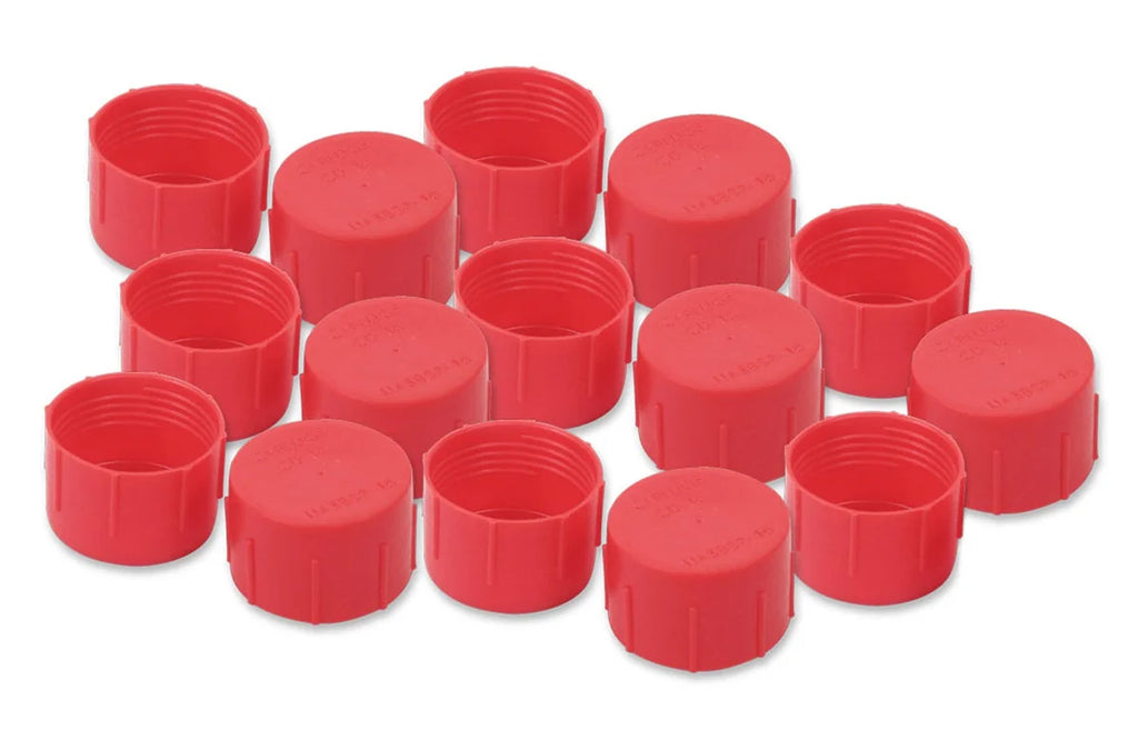 Earl's Performance Plastic Caps, Size -10, Package Of 15 179110ERL