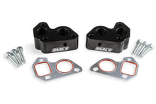 Load image into Gallery viewer, Earl's Performance Remote Water Pump Adapters (2pk) Black LS0022ERL fits Gm LS