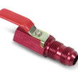 Load image into Gallery viewer, Earl's Performance Shut Off Valve 1/2 Npt -10an Bulkhead (Red Alm) 230505ERL