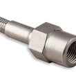 Load image into Gallery viewer, Earl's Performance Speed-Flex Hose w/ 1/8" NPT Male to 1/8" NPT Female Size 3 Length 6 Inches Long. 63151606ERL - Side View