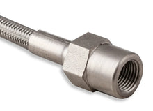 Load image into Gallery viewer, Earl's Performance Speed-Flex Hose w/ 1/8" NPT Male to 1/8" NPT Female Size 3 Length 6 Inches Long. 63151606ERL - Side View