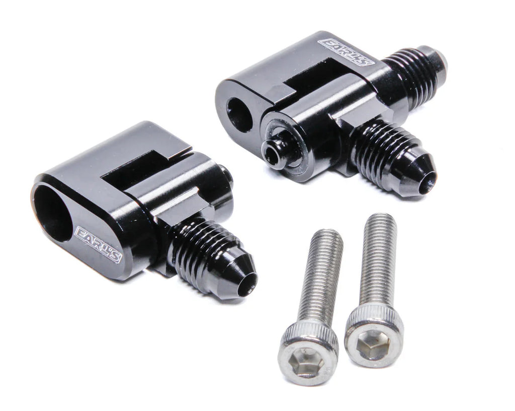 Earl's Performance Steam Vent #4 Adapter Fittings (pair) LS9806ERL fits Gm LS