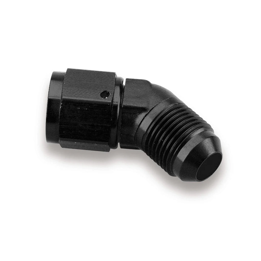 Earl's Performance Swivel Fitting Female to Male 8an 45 Deg AT924108ERL