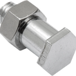 Load image into Gallery viewer, Eastern Motorcycle Parts Clevis Bolt and Nut J-1-127 - Main Product View