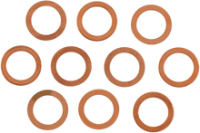 Load image into Gallery viewer, Eastern Motorcycle Parts Copper Crush Washers A-41744-58 - Main Product View