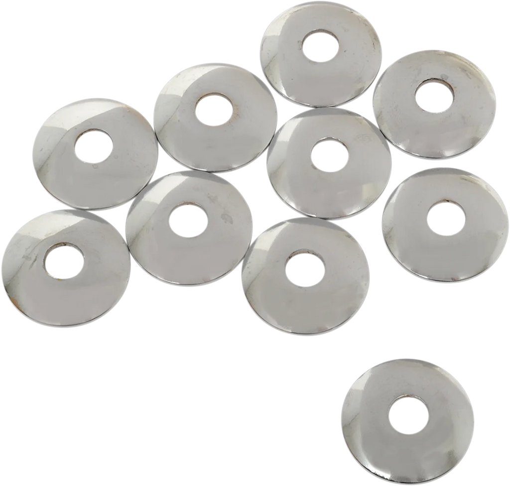 Eastern Motorcycle Parts Cup Washers - Chrome - 1/2" ID K-2-938 - Side View