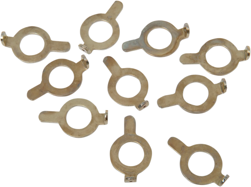 Eastern Motorcycle Parts Lock Tabs - Clutch Ramp A-25448-84 - Side View