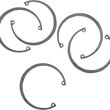 Load image into Gallery viewer, Eastern Motorcycle Parts Retaining Rings - Clutch Bearing A-37905-00 - Main Product View