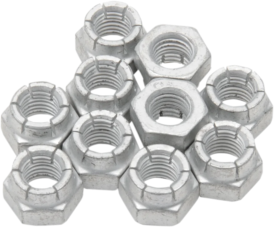 Eastern Motorcycle Parts Rocker Arm Lock Nuts - 4-Pack V-13-241 - Side View