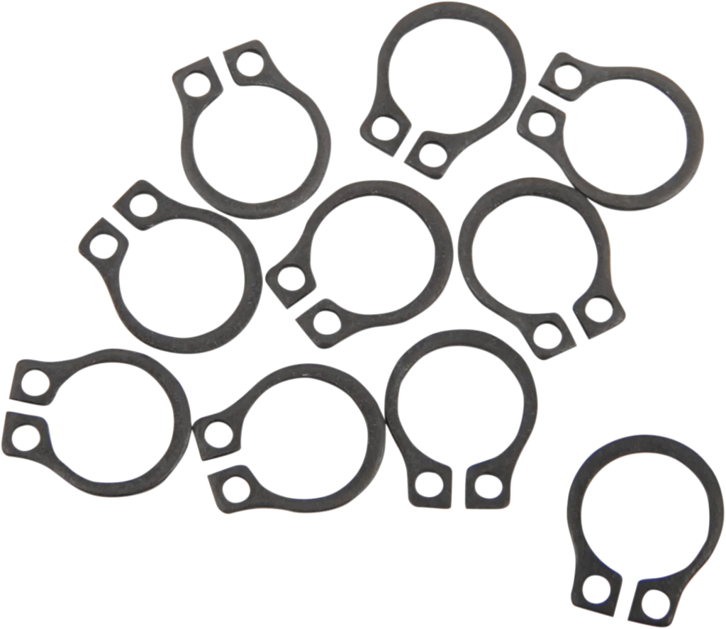 Eastern Motorcycle Parts Snap Ring - Clutch Push/Rod - Full Clip A-11096A - Main Product View