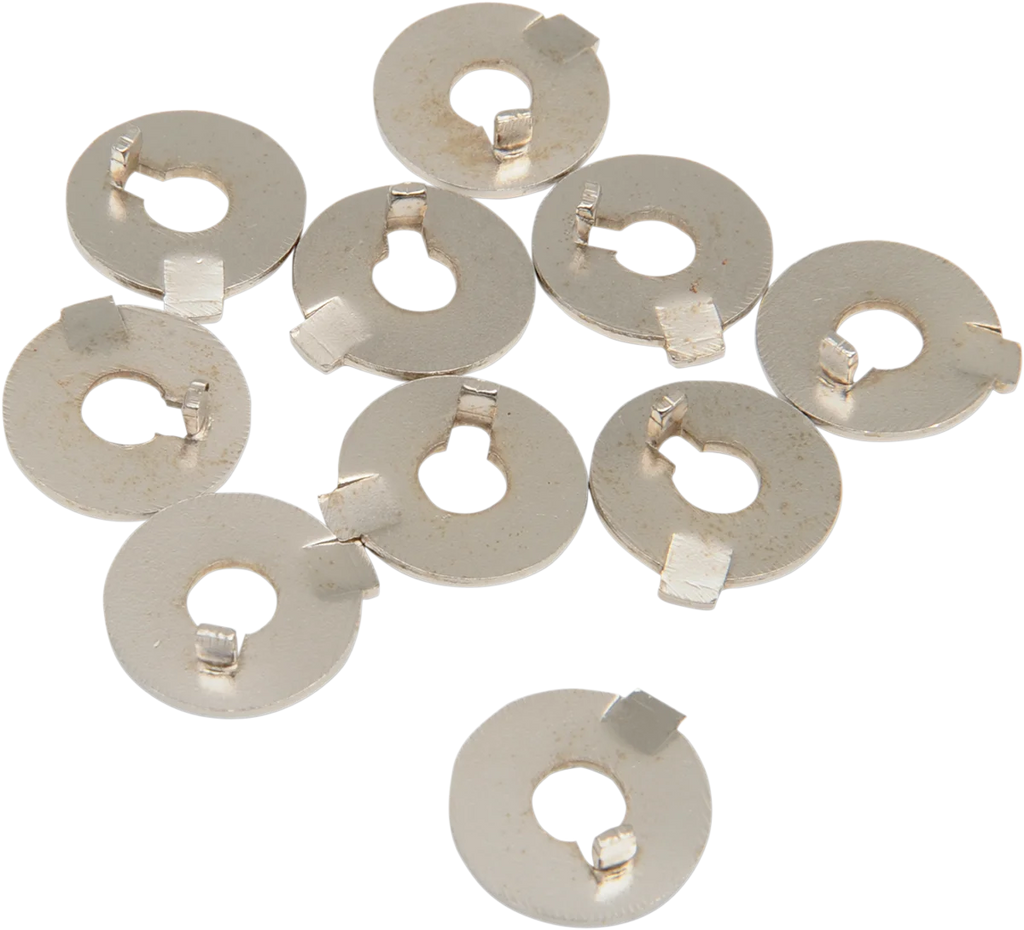Eastern Motorcycle Parts Starter Shaft - Lock Washers A-33126-93 - Side View