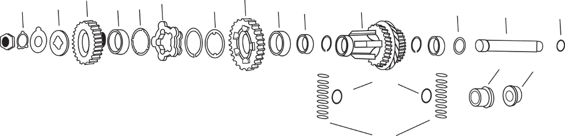 Eastern Motorcycle Parts Washers A-35875-SET - Side View