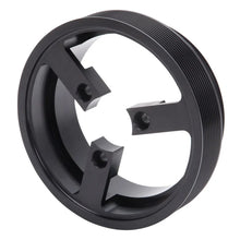 Load image into Gallery viewer, Edelbrock 15% OverDrive Pulley/Damper for E-Force C7 Corvette Applications Only - Installation View
