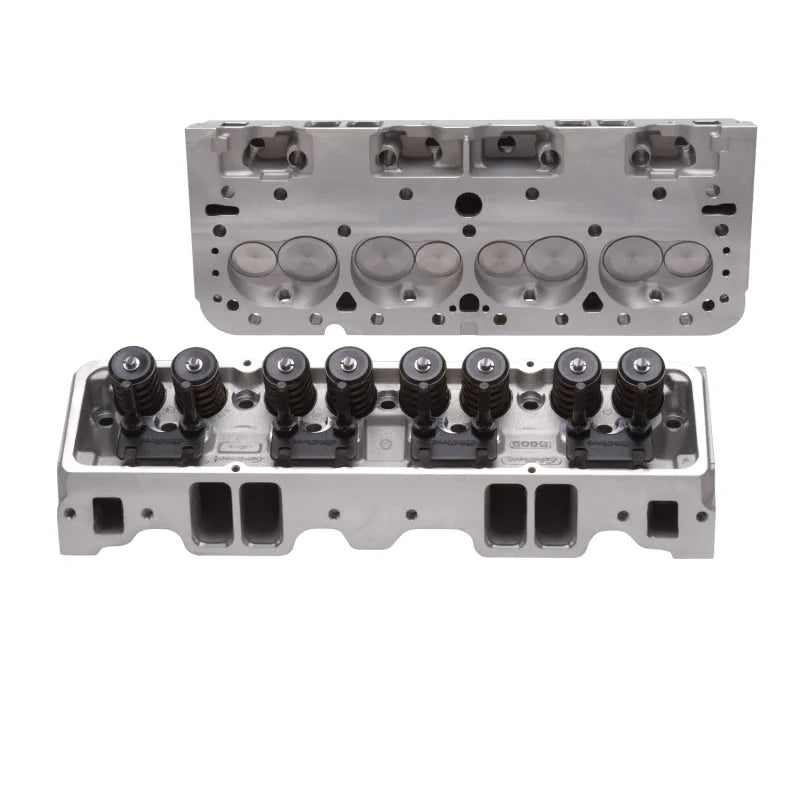 Edelbrock 1Pr Cyl Head E-210 SBC 64cc Perf RPM (Complete Pair) - Additional View 7