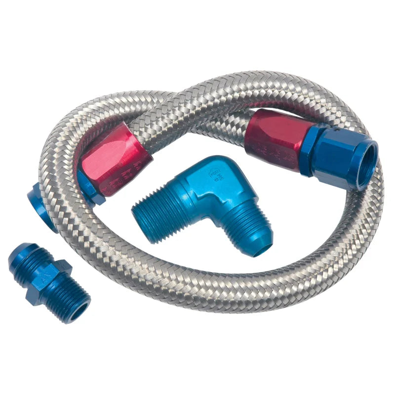 Edelbrock 22-Inch Fuel Line Kit - Main Product View