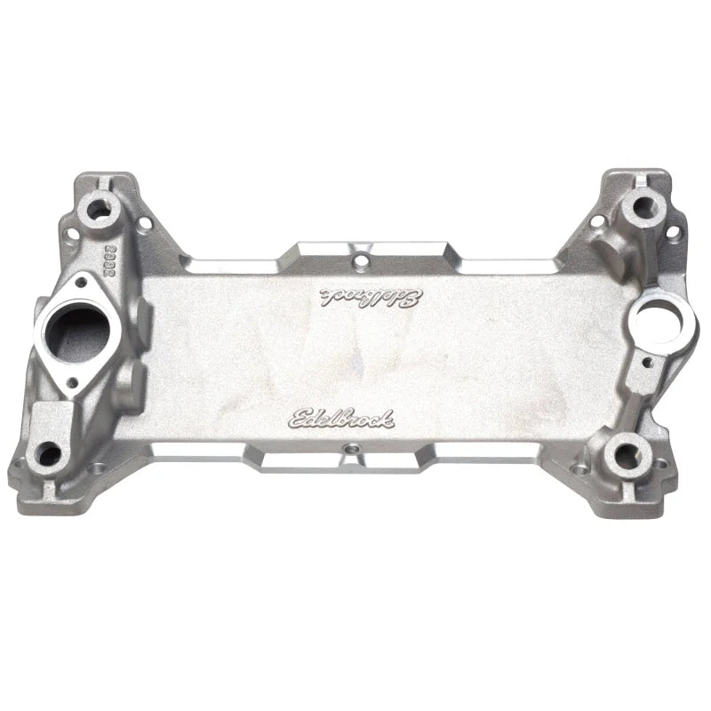 Edelbrock 2993 18 2-Piece Manifold Base - Side View