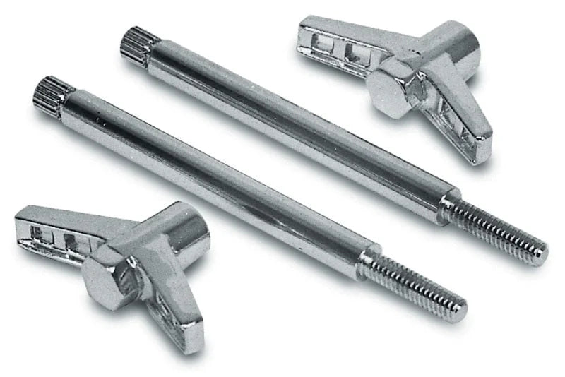 Edelbrock 2Pc Wing Bolts- 3 3/4-Inch - Side View