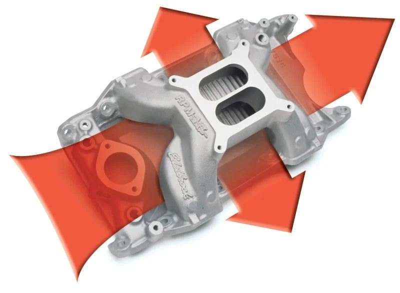 Edelbrock 340-360 Chry RPM Air-Gap Manifold - Additional View 9