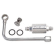 Load image into Gallery viewer, Edelbrock 3/8In Hard Fuel Line w/ -6 B-Nut and Polished Filter - Main Product View