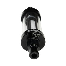 Load image into Gallery viewer, Edelbrock 3/8in i.d. Hose Clear View Fuel Filter - Side View
