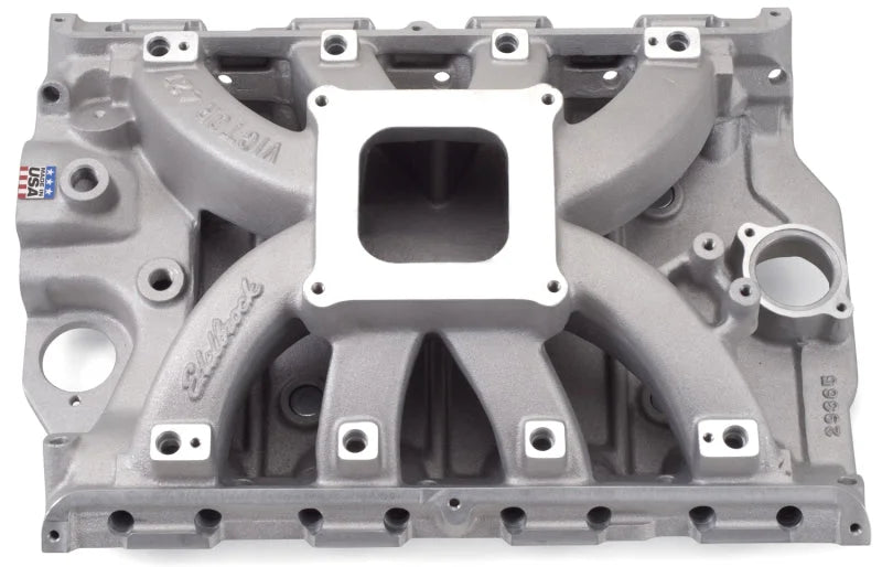 Edelbrock 390-428 Ford FE Victor EFI Manifold 4150 Flange Mounting - Main Product View