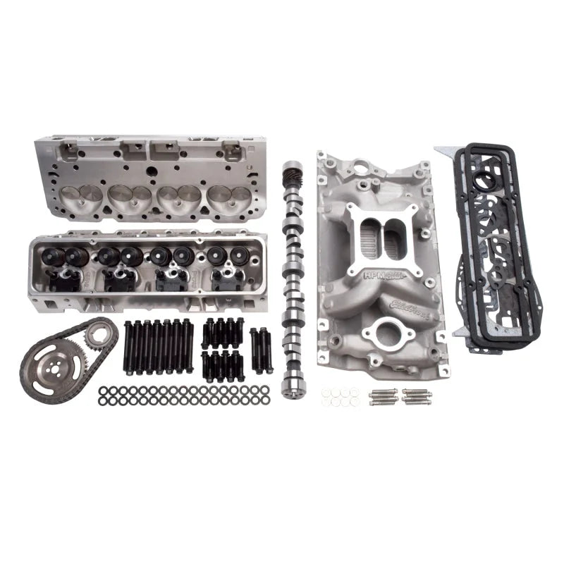 Edelbrock 435Hp Total Power Package Top-End Kit for Use On 1987 And Later SB-Chevy w/ Oe Lifters - Additional View 5