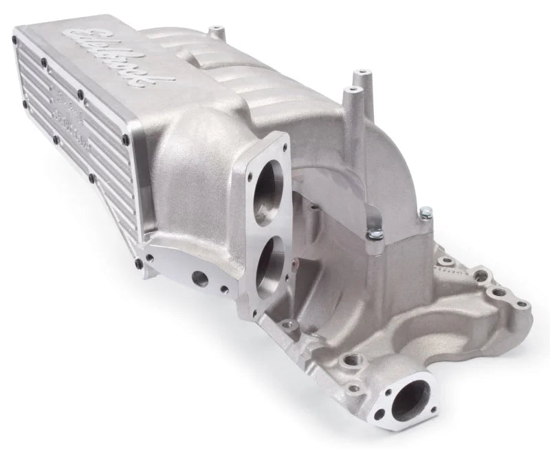Edelbrock 5 8L Truck Manifold - Side View