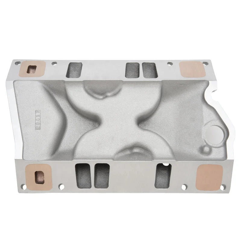 Edelbrock 96-17 Chevy 4.3 V6 Vortec Marine Engine Performer Series Intake Manifold w/8 Bolts - Additional View 6