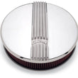 Load image into Gallery viewer, Edelbrock Air Cleaner Classic Series Round Aluminum Top Cloth Element 14In Dia X 3 9In Polished - Additional View 6