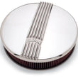 Load image into Gallery viewer, Edelbrock Air Cleaner Classic Series Round Aluminum Top Cloth Element 14In Dia X 3 9In Polished - Additional View 8