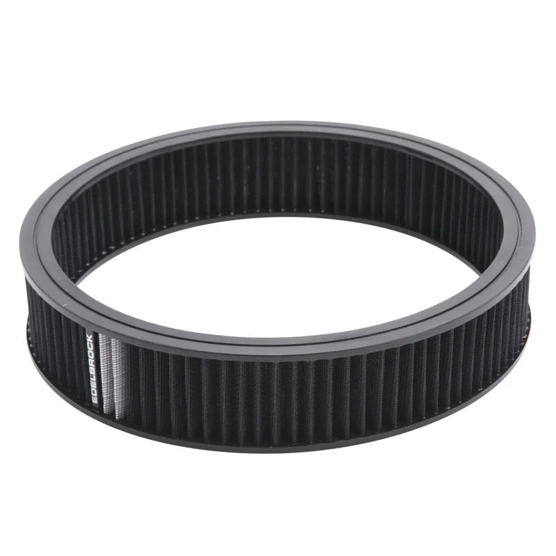 Edelbrock Air Cleaner Element Pro-Flo 3In Tall 14In Diameter Black - Main Product View