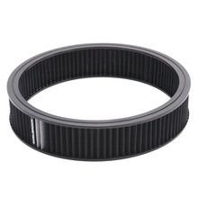 Load image into Gallery viewer, Edelbrock Air Cleaner Element Pro-Flo 3In Tall 14In Diameter Black - Main Product View