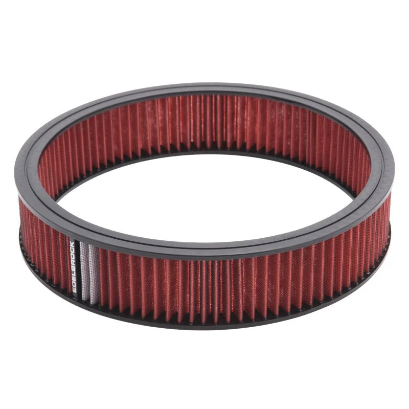 Edelbrock Air Cleaner Element Pro-Flo 3In Tall 14In Diameter Red - Main Product View