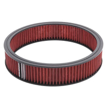 Load image into Gallery viewer, Edelbrock Air Cleaner Element Pro-Flo 3In Tall 14In Diameter Red - Main Product View