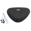 Load image into Gallery viewer, Edelbrock Air Cleaner Pro-Flo 1000 Series Triangular Steel Top 11 375In X 8 375In X 3In Black - Side View