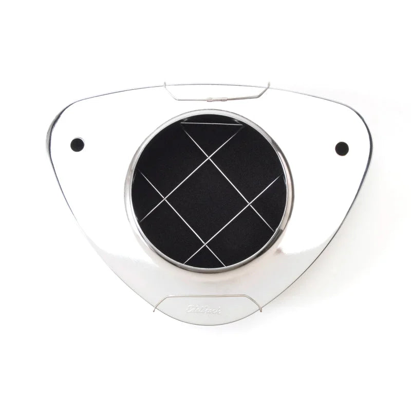 Edelbrock Air Cleaner Pro-Flo 1000 Series Triangular Steel Top 11 375In X 8 375In X 3In Chrome - Additional View 5