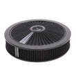 Load image into Gallery viewer, Edelbrock Air Cleaner Pro-Flo High-Flow Series Round Filtered Top 14In Dia X 3 125In Dropped Base - Main Product View