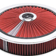 Load image into Gallery viewer, Edelbrock Air Cleaner Pro-Flo High-Flow Series Round Filtered Top Cloth Element 14In Dia X 3 125In - Main Product View