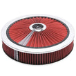 Load image into Gallery viewer, Edelbrock Air Cleaner Pro-Flo High-Flow Series Round Filtered Top Cloth Element 14In Dia X 3 125In - Side View