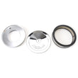 Load image into Gallery viewer, Edelbrock Air Cleaner Pro-Flo Series Round Steel Top Paper Element 10In Dia X 3.5In Chrome - Main Product View