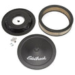 Load image into Gallery viewer, Edelbrock Air Cleaner Pro-Flo Series Round Steel Top Paper Element 14In Dia X 3.75In Dropped Base fits 1980-1989 Buick / C...