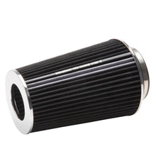 Load image into Gallery viewer, Edelbrock Air Filter Pro-Flo Series Conical 10In Tall Black/Chrome - Main Product View