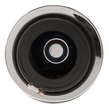 Load image into Gallery viewer, Edelbrock Air Filter Pro-Flo Series Conical 10In Tall Blue/Chrome - Side View